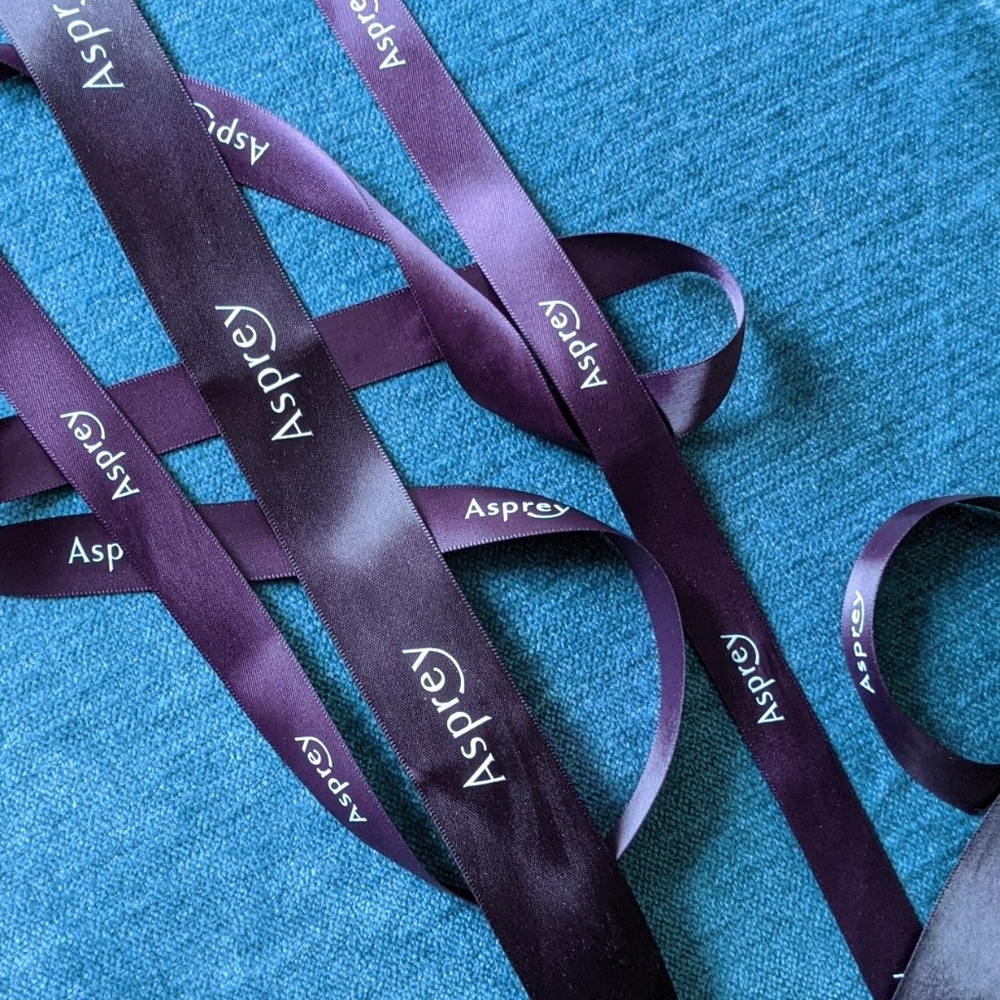 Asprey 3 separate ribbon